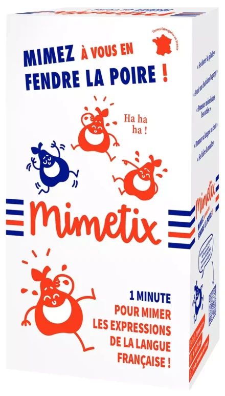 Boîte jeu Mimetix expressions langue française enfants