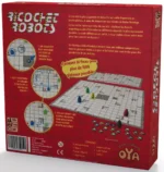 Jeu Ricochet Robots boîte rouge avec plateaux magnétiques