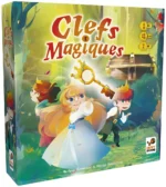 Boîte jeu Clefs Magiques avec trois personnages enfants