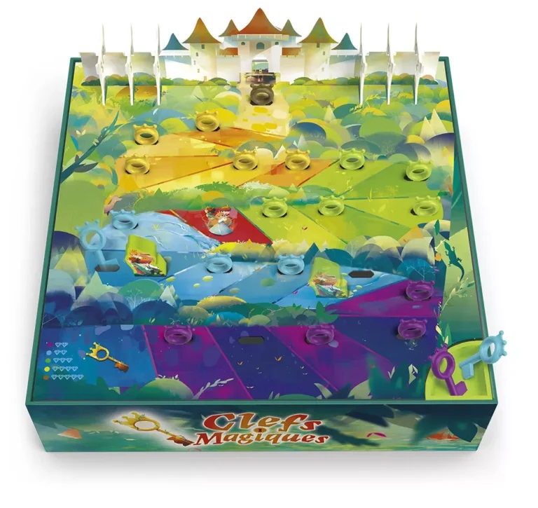 Jeu de plateau enfant Clef Magiques château fantastique