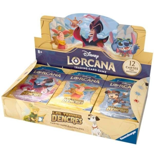 DISNEY LORCANA - DISPLAY 3ÈME CHAPITRE: LES TERRES D’ENCRES DISNEY LORCANA - DISPLAY 3ÈME CHAPITRE: LES TERRES D’ENCRES