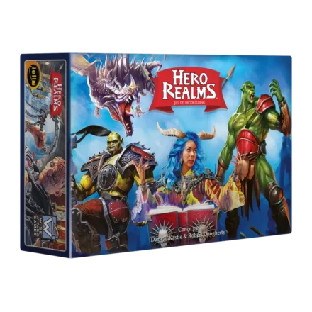 Boîte jeu Hero Realms jeu deckbuilding fantasy