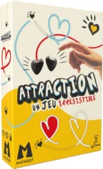 Boîte jeu Attraction Un Jeu Irrésistible cœurs noirs