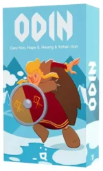 Boîte jeu de société ODIN avec guerrier viking et bouclier