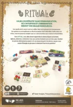 Boîte jeu de société Ritual avec composants et règles