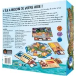 Boîte jeu de société L'Île avec contenu et matériel inclus