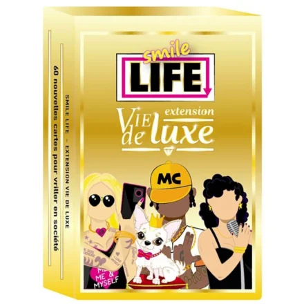 Boîte jeu Smile Life extension de luxe avec personnages