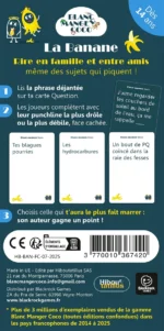 Jeu de société Blanc Manger Coco La Banane instructions