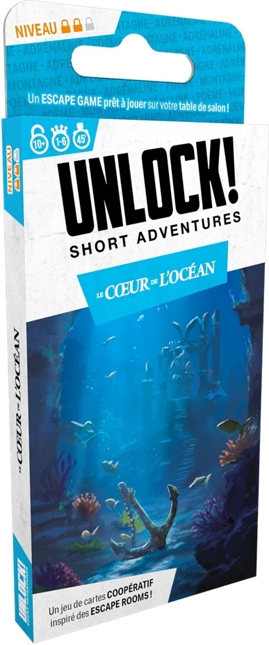 Boîte jeu UNLOCK Short Adventures Cœur de l'Océan