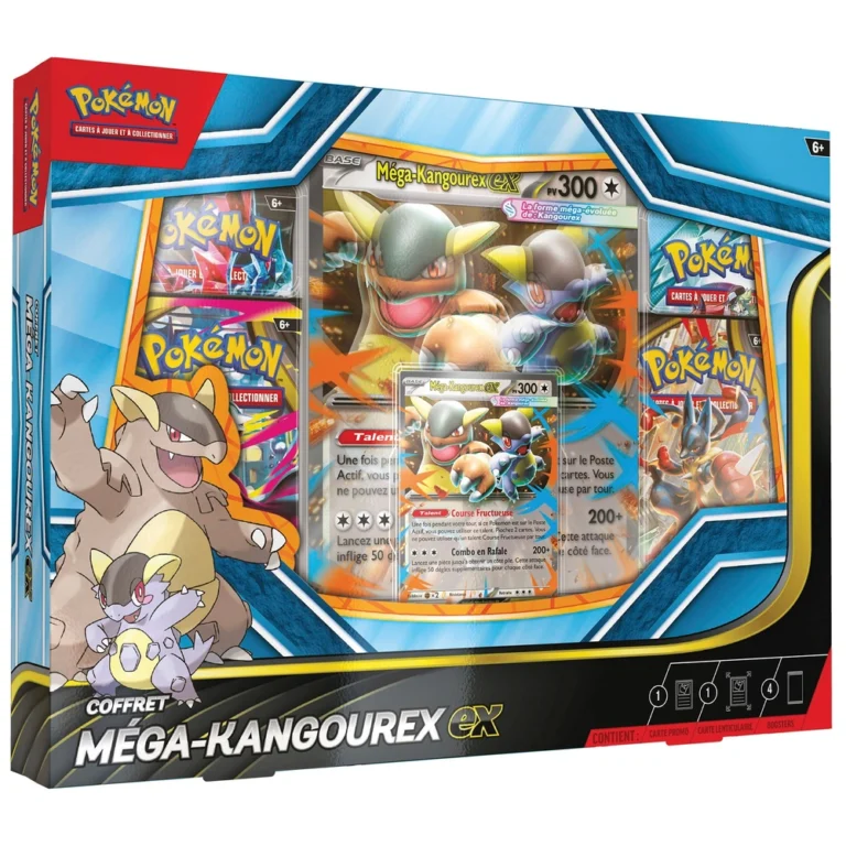 FFNFC0AW77.webp Coffret Pokémon Mega-Kangourex EX avec cartes et figurine