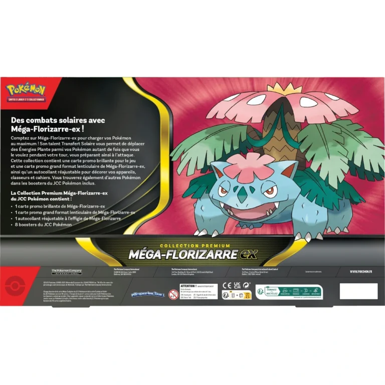 Collection Premium Méga-Florizarre-ex Pokémon JCC