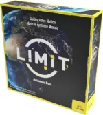 Boîte jeu de société LIMIT avec globe terrestre