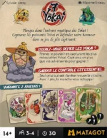 Yokaï jeu de cartes mystique avec règles et variante deux joueurs