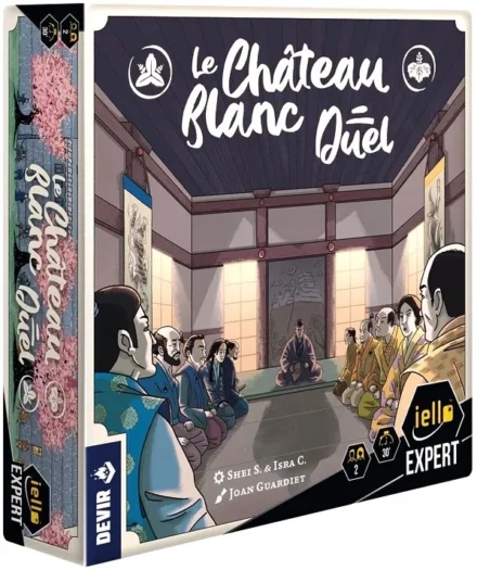 Boîte jeu Le Château Blanc Duel, jeu de société stratégique