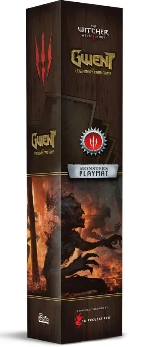 Boîte jeu The Witcher Gwent Monsters Playmat édition