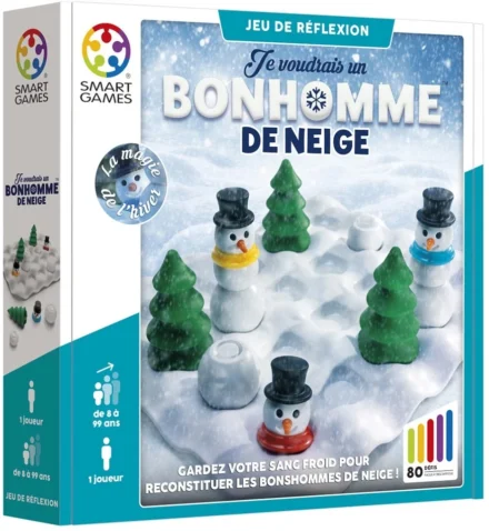 Jeu de réflexion Bonhomme de neige Smart Games