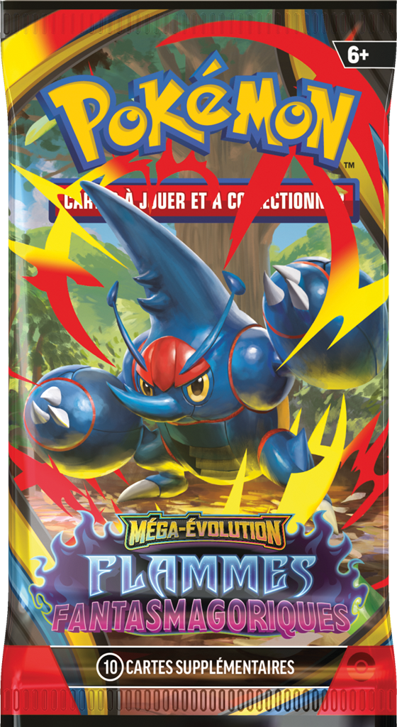 Boîte Pokémon Méga-Évolution Flammes Fantasmagoriques