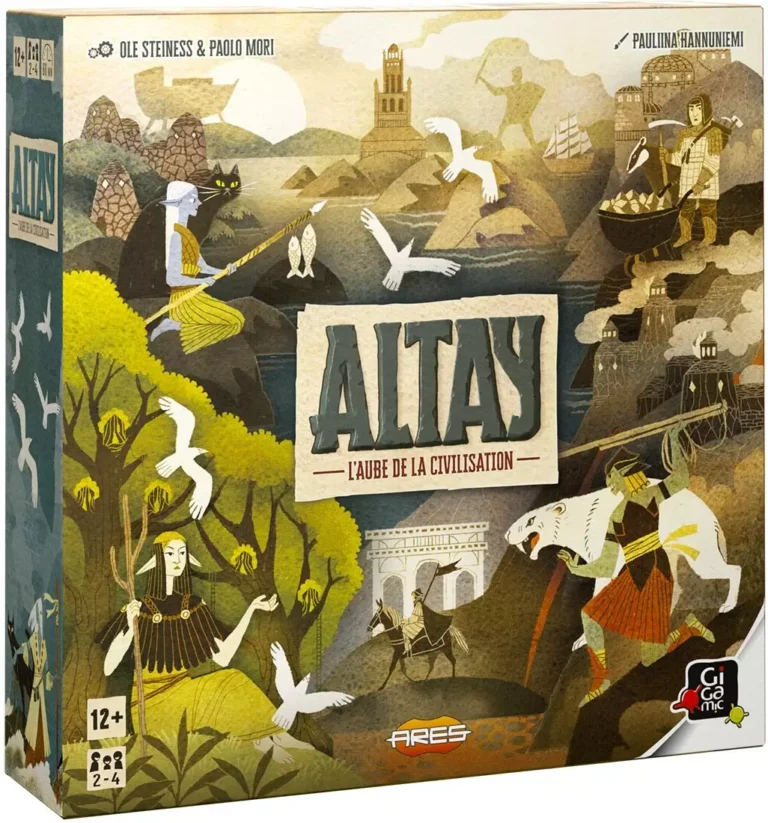 FFNFC0AW206.webp Boîte jeu Atlas aube civilisation illustration fantastique