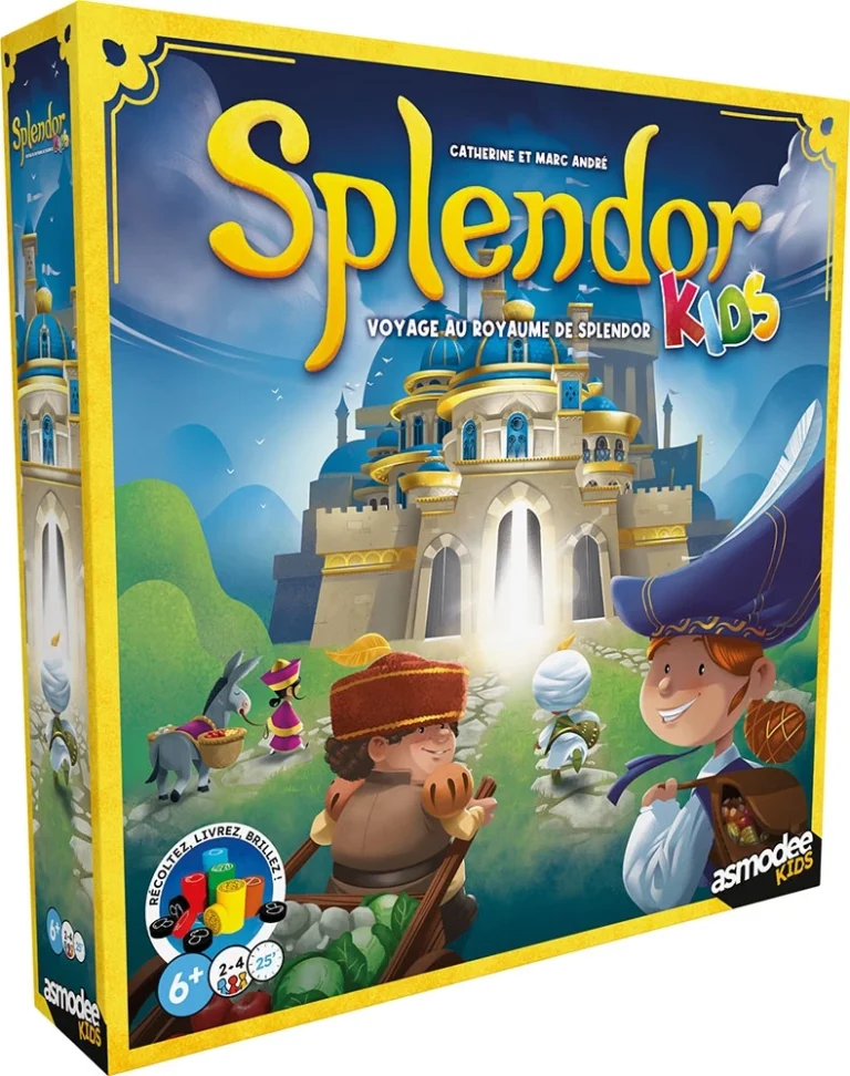 FFNFC0AW210.webp Boîte jeu Splendor Kids château fantastique jaune bleu