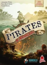 Affiche jeu Pirates de Maracaïbo voilier tropical