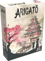 Boîte du jeu de société Arigato thème japonais
