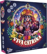 Boîte colorée du jeu de société Viva Catrina