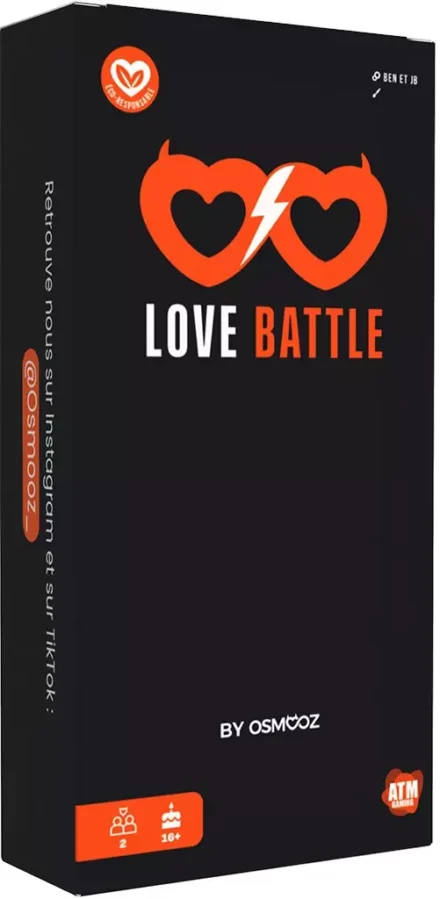 Boîte du jeu Love Battle par Osmooz