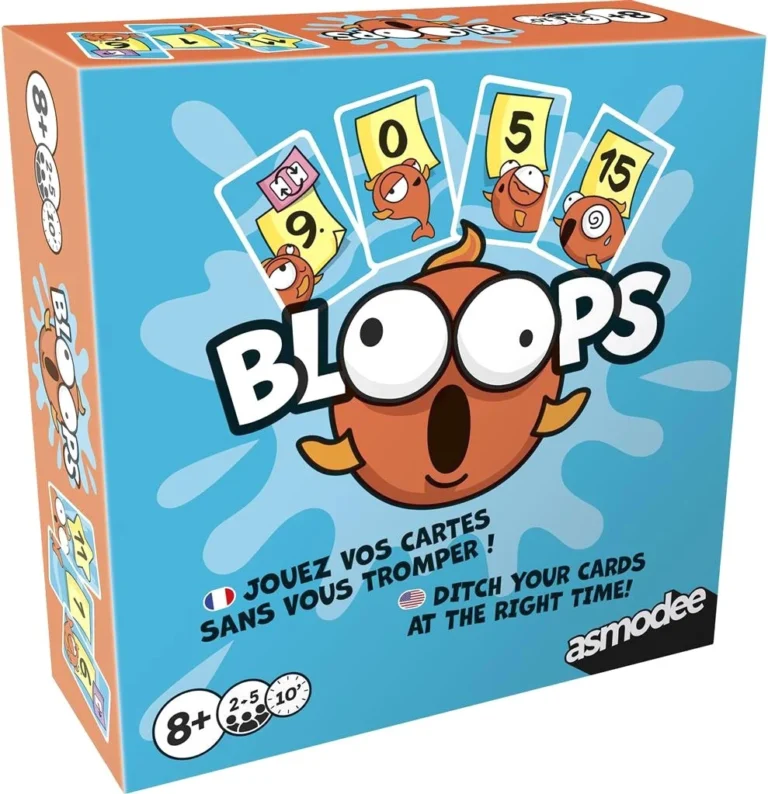 ffnfc0aw387.webp Boîte jeu de cartes Bloops avec personnage marron souriant