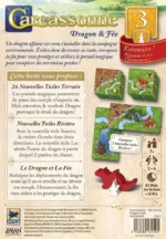 Carcassonne Dragon & Fée extension boîte jeu plateau tuiles