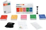 Jeu de société Bruitages avec cartes colorées et accessoires