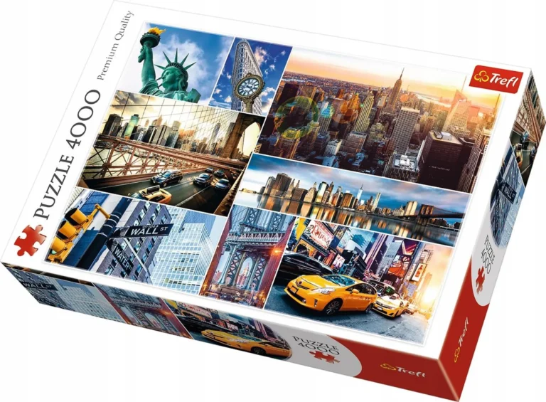 Puzzle 4000 pièces New York Trefl Premium Quality