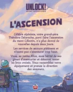 Couverture jeu Unlock L'Ascension aventurier montagne