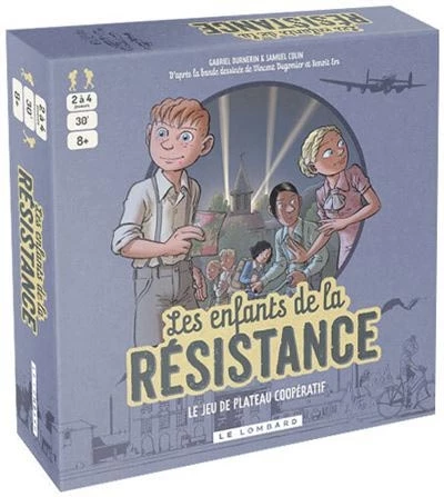 Boîte jeu de plateau enfants de la Résistance