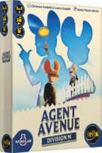 Boîte jeu Agent Avenue Division M avec lapin bleu