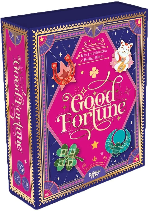 ffnfc0aw757.webp Coffret livre Good Fortune rose et bleu avec motifs asiatiques