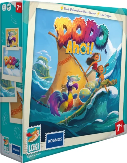 Boîte jeu Ahoi créature colorée île enfants 7 ans