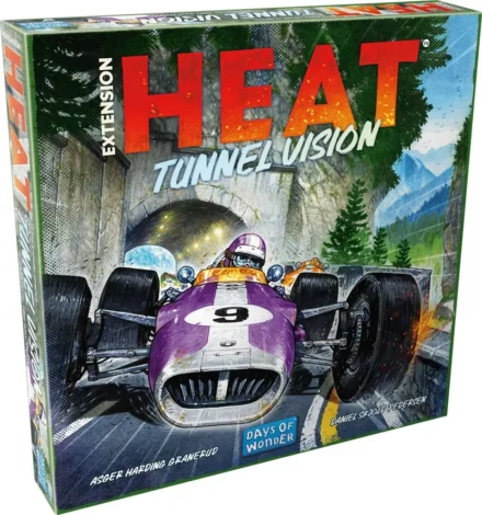 Boîte de jeu Heat Tunnel Vision avec voiture de course