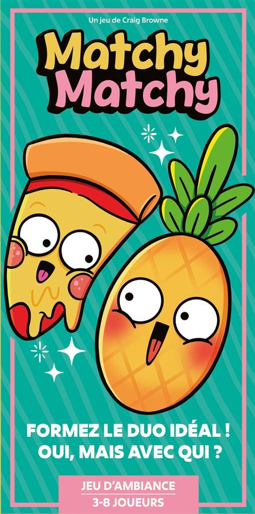 Jeu Matchy Matchy pizza ananas Craig Browne