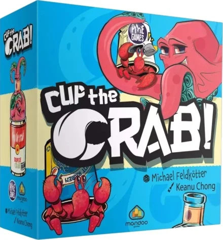 Boîte jeu Clip the Crab crabe rouge