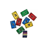 Cartes de jeu UNO colorées avec boîte de jeu