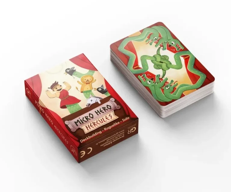 Boîte et cartes du jeu Mikro Heks