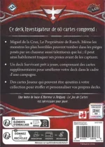 Boîte jeu de cartes Horreur à Arkham avec description