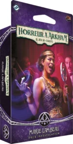 Boîte jeu de cartes Horreur à Arkham Marie Lambeau
