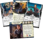 Cartes de jeu Arkham Horror Becky Tommy Muldoon personnages