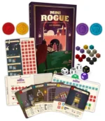 Jeu de société Mini Rogue Le Conseil avec boîte, dés et cartes