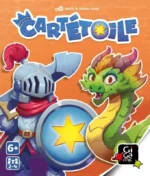 Cartetoile jeu de société chevalier et dragon colorés
