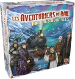 Boîte jeu Les Aventuriers du Rail Aurores Boréales locomotive