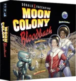 Boîte jeu Moon Colony Bloodbath avec astronautes et robot