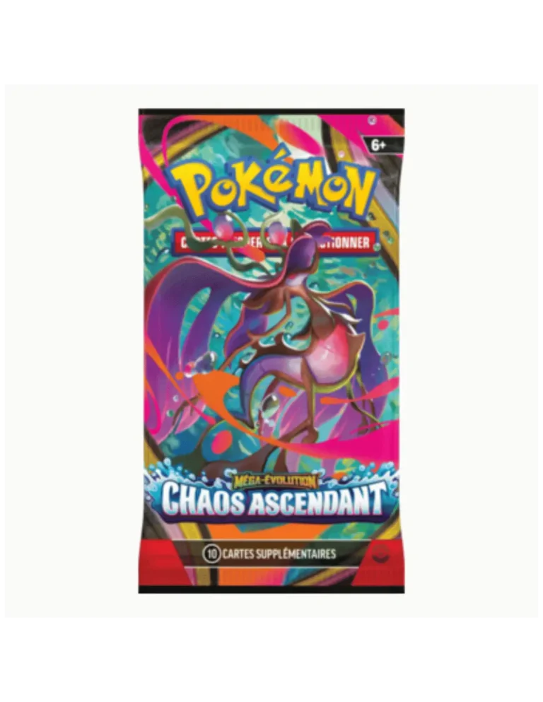 Booster Pokémon Chaos Ascendant avec Pokémon violet