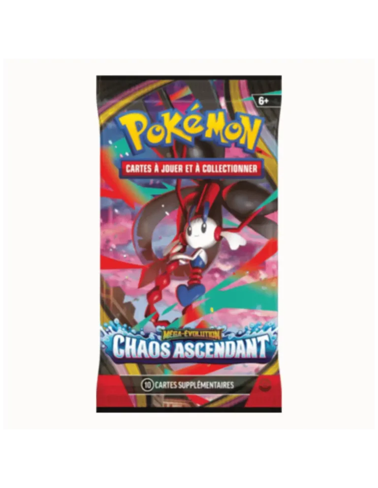 Booster Pokémon Chaos Ascendant cartes à jouer collectionner